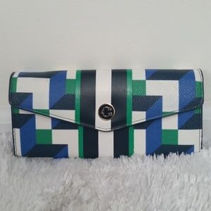 C.Wonder Bifold Wallet Geometric Print